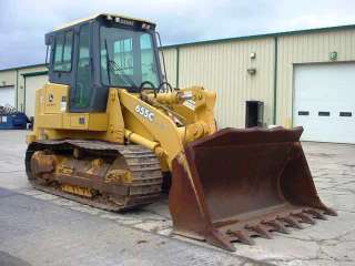 2006 John Deere 655C Series 2 Crawler Loader, Cab, Air, Very Good 