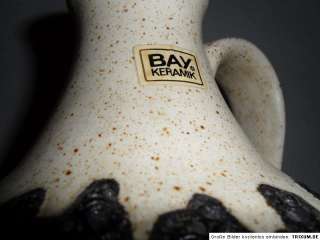 Sehr smarte Lava Bay   Keramik Vase in unbeschädigten sehr guten 