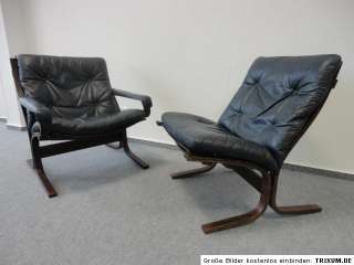 Rosewood Westnofa Easy Chairs (2x) Ingmar Relling Lounge Chairs 