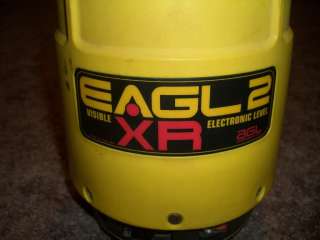 AGL EAGL 2 EAGL 2XR XR 9 09248 ROTARY ELECTRONIC LASER LEVEL  