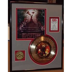   To Heaven Gold Record Limited Edition Collectible