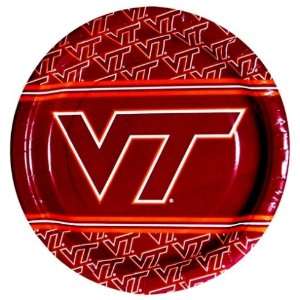  Virginia Tech Va Tech Hokies Paper Plates   8 count 