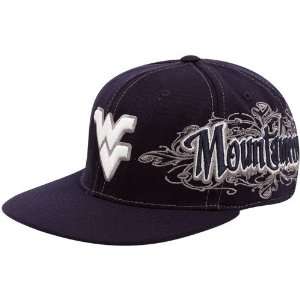  Top of the World West Virginia Mountaineers Navy Blue Quake 