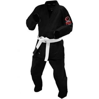 Fuji Lightweight Jiu Jitsu Gi Black   Size A3