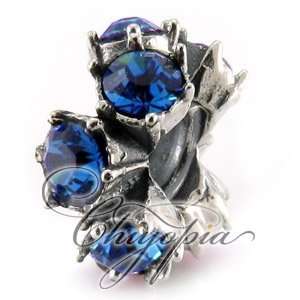   Swarovski Flower Chiyopia Pandora Chamilia Troll Compatible Beads