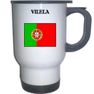  Portugal   VILELA White Stainless Steel Mug Everything 