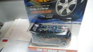 2011 Hot Wheels Mexico Convention VW T1 Drag Bus 1/50 Sellers 