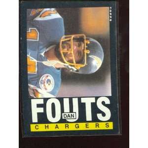  1985 Topps #372 Dan Fouts Sports Collectibles