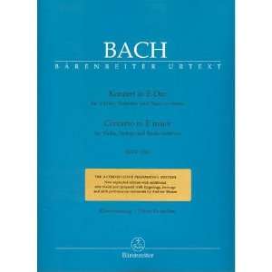 Bach J.S.Concerto No 2 in E Major BWV 1042 for Violin and 