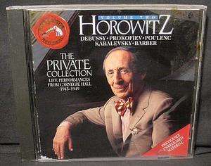 CD HOROWITZ PRIVATE COLLECTION VOL 2  