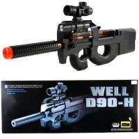 Well D90H P90 Airsoft TacSpec Simi & Fully Automatic Electric AEG 