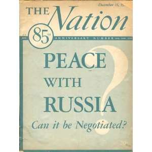   Nation, Vol. 171, No. 5, December 16, 1950. Freda Kircchwey Books