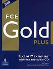Longman FCE GOLD PLUS Exam Maximiser w Key & audio CD pack @NEW BOOK@