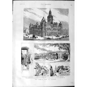   1888 Queen Glasgow Municipal Blythswood Cross Renfrew