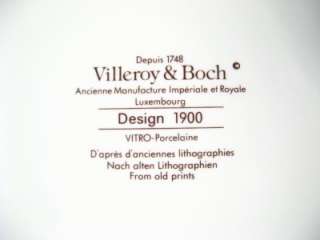 VIILEROY & BOCH DESIGN 1900 HANDLED CAKE PLATE  