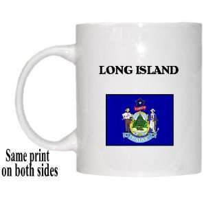    US State Flag   LONG ISLAND, Maine (ME) Mug 