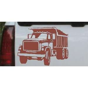 Dump Truck Construction Business Car Window Wall Laptop Decal Sticker 