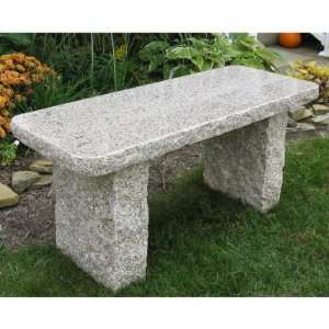 Stone Age Creations Gold Granite Backless Bench   BE GR 5 