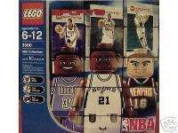 NBA Lego mini figures Tim Duncan, Pau Gasol, Ray Allen  