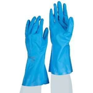 Ansell Sol Vex 37 510 Nitrile Glove, Chemical Resistant, Straight Cuff 