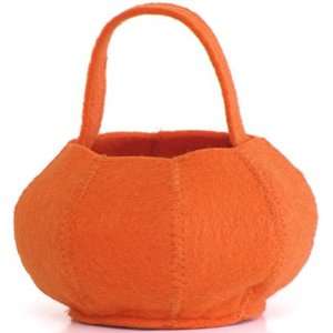  Orange Felt Basket 8in Arts, Crafts & Sewing
