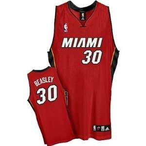 Miami Heat #30 Michael Beasley Red Jersey  Sports 