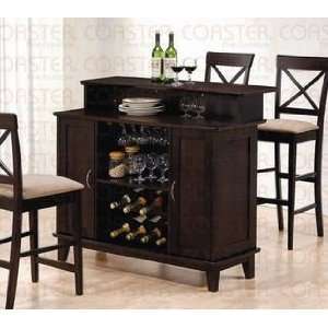   Wine Back Coaster Bar and Wine Cabinets 
