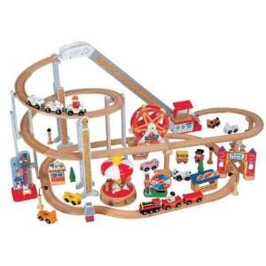  Maxim Roller Coaster Theme Park Train Set Toys & Games