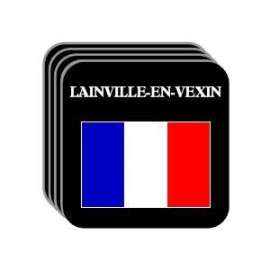  France   LAINVILLE EN VEXIN Set of 4 Mini Mousepad 