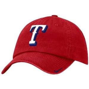  Nike Texas Rangers Red Stadium Adjustable Hat Sports 