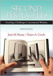 Second Thoughts Sociology Challenges Conventional Wisdom, (1412988098 