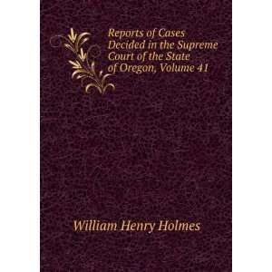  Reports of Cases Decided in the Supreme Court of the State 