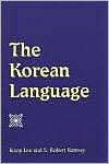 The Korean Language A Korean Cultural Perspective, (0791448320 