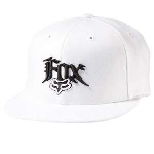  Fox Racing Vertigo Fitted Hat by Flexfit [White] S/M White 