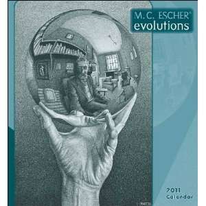  Evolution by M.C. Escher 2011 Wall Calendar Office 