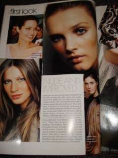 UK Elle 10/2000 Alessandra Ambrosio Victoria Beckham Kate Moss George 