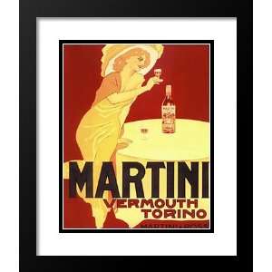   Double Matted 20x23 Martini & Rossi Vermouth Torino