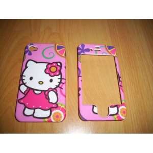 com Iphone 4 4g Hellokitty Faceplate Case Cover for At&t and Verizon 