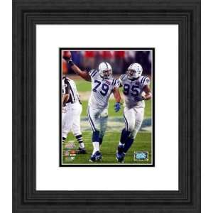  Framed Brock/Reid Indianapolis Colts Photograph Sports 