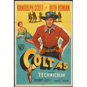  Colt 45 Movie Poster (11 x 17 Inches   28cm x 44cm) (1957 