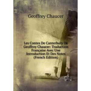 Les Contes De Canterbury De Geoffroy Chaucer Traduction FranÃ§aise 
