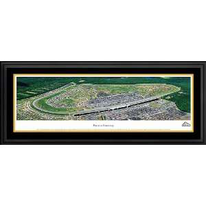  Pocono Raceway NASCAR Track Panorama DELUXE Framed Print 