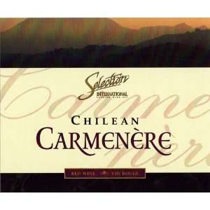  Wine Labels   Chilean Carmenere 