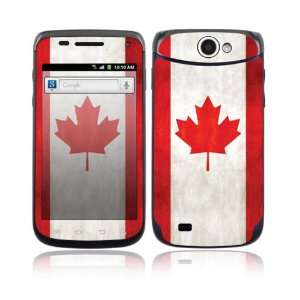 Flag of Canada Decorative Skin Cover Decal Sticker for Samsung Exhibit 