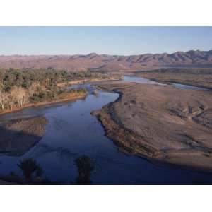 Oasis and Draa River, Morocco, North Africa, Africa Photographic 