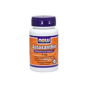   Astaxanthin 4 mg Vegetarian 4 mg 60 Softgels