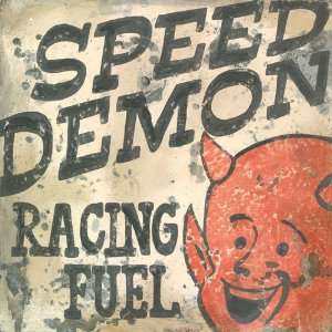  Speed Demon Canvas Reproduction