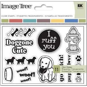    EK Success Image Tree Clear Stamps   Dog Arts, Crafts & Sewing