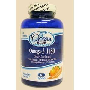  Ocean blue nutritionals omega 3 1450 mg dietary supplement 