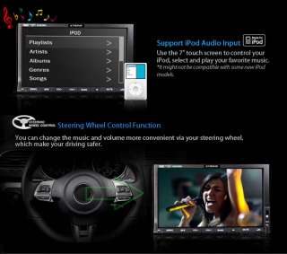 High Definition Digital Screen Bluetooth, iPod, Steering Wheel 